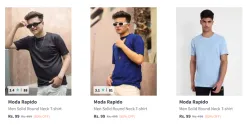Moda Rapido Men T Shirt Starting At ₹99