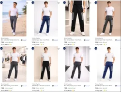 Moda Rapido stripped Trackpants Starting at ₹165