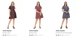 Moda Rapido Women Dresses Starting At ₹99