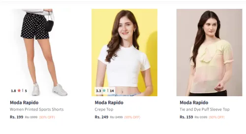 Image of Moda Rapido Women's Clothing Upto 90% Discount 