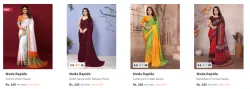 Moda Rapido Womens Saree upto 87% Discount | Starting at ₹249