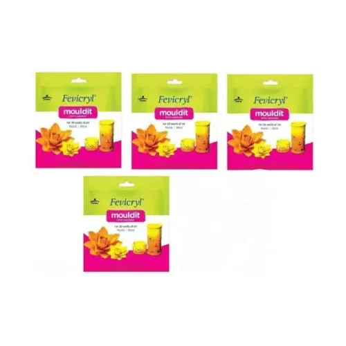 Image of Modelistic (Pcs of 4) Fevicryl Mould It Clay Set