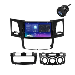 Modorwy Original 9inch HD QLED Car Android Stereo | 2GB RAM & 32GB ROM | OS 13 Double Din Car Multimedia Player | incl. AHD Rear Camera & Frame Compatible with Toyota Fortuner Old - 1 Year W...