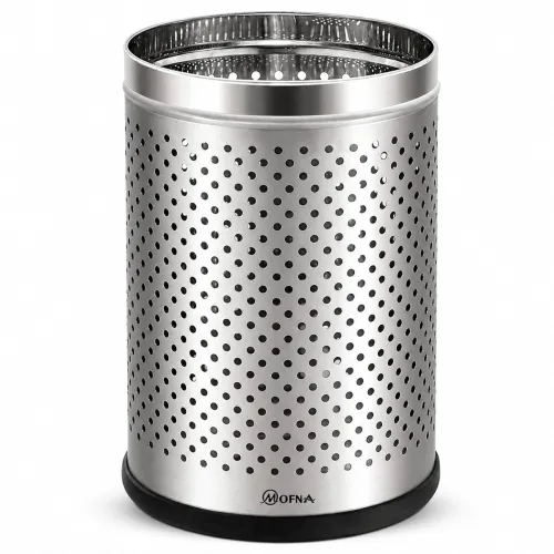 Image of mofna 6L Stainless Steel Dustbin for Home