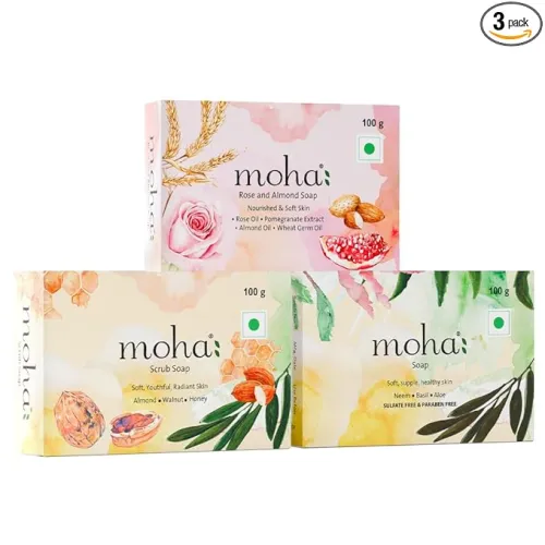 Image of moha: Multi Soap Pack – 100g x 3