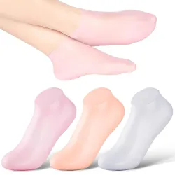 Moisturizing Silicone Gel Spa Heel Socks