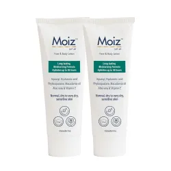 Moiz LMF 48 Lotion 48 Hour Long-Lasting Moisturizer 75ml (Pack of 2)