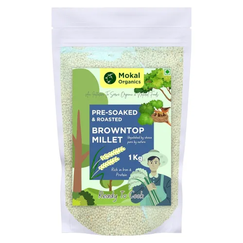 Image of Mokal Organics Browntop Millet ( Pre-Soaked ) 1Kg
