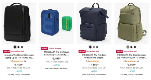 Image of Mokobara Backpacks upto 50% Discount