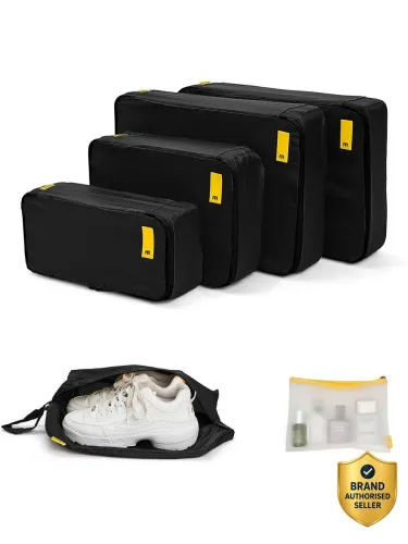 Image of Mokobara The Packing Cubes (Set of 6) (Black)