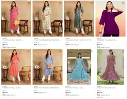 Mokshi Womens Kurtas Upto 90% Off