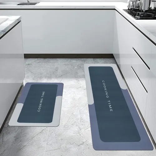 Image of MollisHomes Anti Fatigue Kitchen Mats Sets 2 Piece