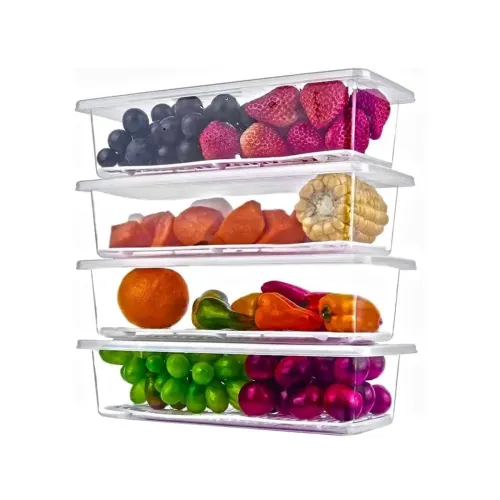 Image of MollisHomes Fridge Storage Boxes 1.5L set of 4