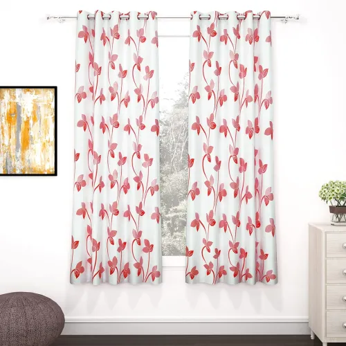 Image of MollisHomes Window Curtains 5 Feet Long Set of 2