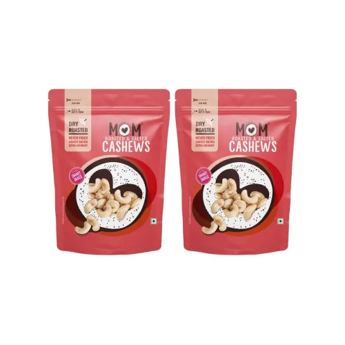 Image of MOM Roasted and Salted Almonds Pack of Two
