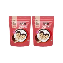 MOM Roasted and Salted Almonds Pack of Two