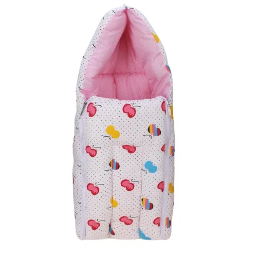 Image of Mommers Baby Carrier Sleeping Bag Soft Infant Nest Pink