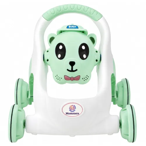 Image of Mommers Baby Walker Musical Push Support with Wheels & Handle Cute Design