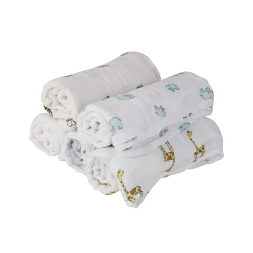 Image of MOM'S HOME Cotton Baby Muslin Swaddle Po3