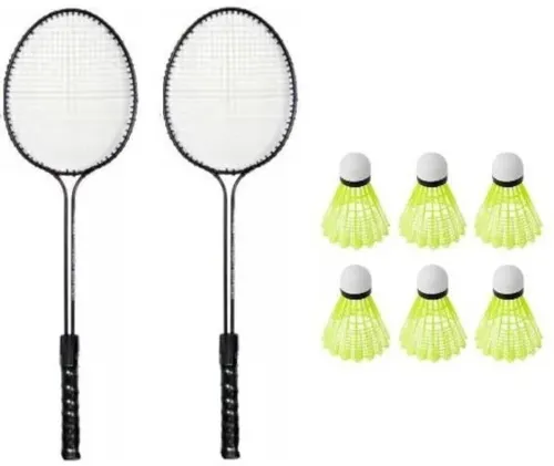 Image of Monika Sports Badminton Kit | 2 Racquets & 6 Shuttles