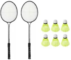 Monika Sports Badminton Kit | 2 Racquets & 6 Shuttles