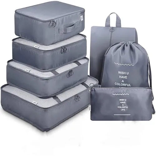 Image of MONJAY 7-Piece Travel Organizer Set