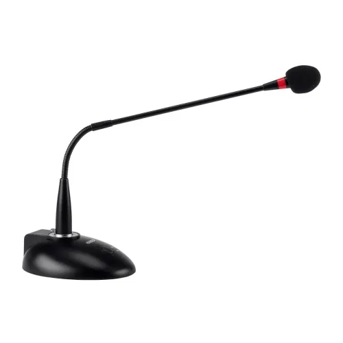 Image of Monoprice Commercial Audio Desktop Paging Microphone
