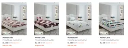 Monte Carlo Bedsheets at minimum 50% Discount