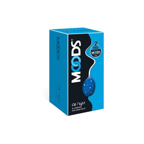 Image of Moods All Night -20's Condom With 2 Piece Extra