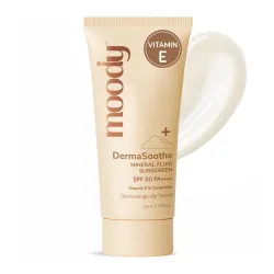 Moody SensiSoothe Mineral Brightening Sunscreen Serum with Ceramides & Rice
