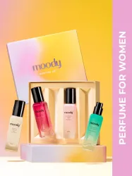 MOODY Womens Perfume Gift Set of 4 Eau De Parfum -20ml Each