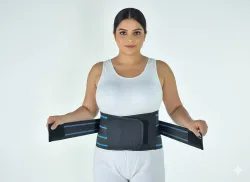 Moon surgical Back Blue Belt for Pain Relief Back and Spine Protector