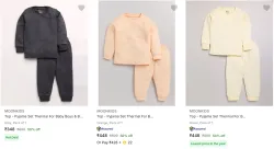 Moonkids Kids Thermals at minimum 50% Discount