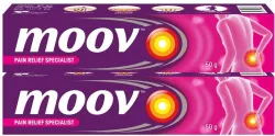 MOOV Fast Pain Relief, Body Balm for Men (2 x 50 g)