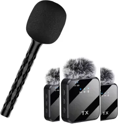 MOOZMOB Microphone Stick Wireless Mic Microphone