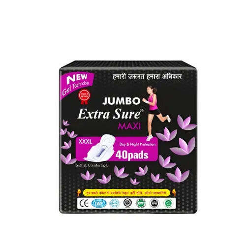 Image of Morecare Extra Sure XXXL Sanitary Pads (Pack of 40)