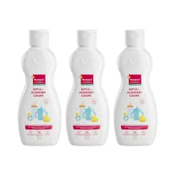 Morisons Baby Dreams Feeding Bottle & Accessory Cleaner | Anti-Bacterial | Safe for Babies | Kills Germs | Leaves no Res