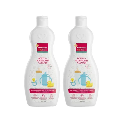 Image of Morisons Baby Dreams Bottle and Accessories Cleaner 500ml Pack of 2