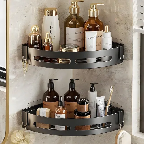 Image of MorivaHomes Self-Adhesive Shelf Rack 