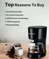 Morphy Richards Europa 6 Cups Coffee Maker 