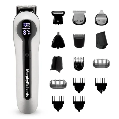 Image of Morphy Richards Kingsman Digital 15-IN-1 Men Body Groomer, White