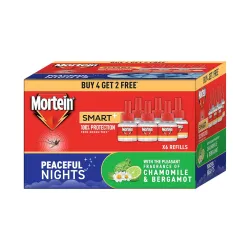 Mortein Mosquito Repellent Refill 45ml x 6 (Buy 4 Get 2 Free) Po6