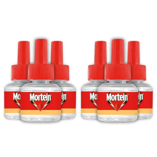 Image of Mortein 45ml x 6 Refills With The Pleasant Fragrance of Mandarin & Neroli | Fits All Machines | Smartplus Mosquito Kille