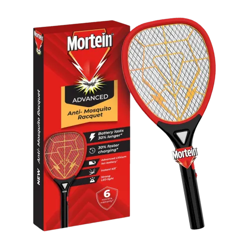 Image of Mortein Advanced Anti Mosquito Racquet | 30% Longer Battery Electric Insect