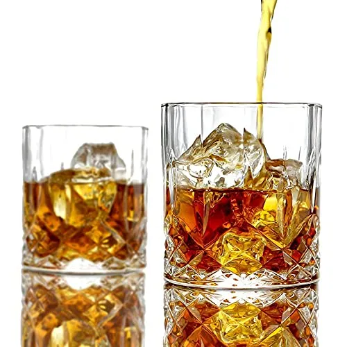 Image of MosQuick Set of 6 Sculpted Whisky Glasse