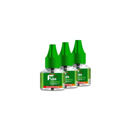 Image of Mosquito Furr Herbal Active++ Liquid Refill (45ml x 3)