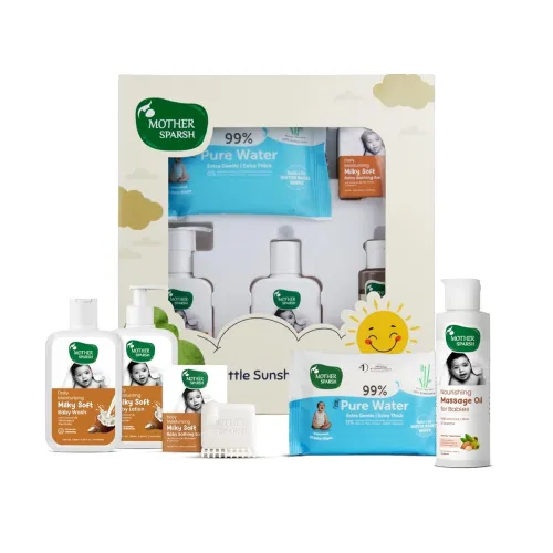 Image of Mother Sparsh Gift Set For Babies Combo Pack of 5 