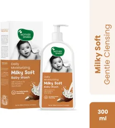 Mother Sparsh Milky Soft Baby Wash (300ml)