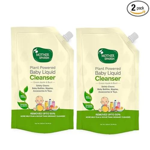 Image of Mother Sparsh Natural Baby Liquid Cleanser 1L