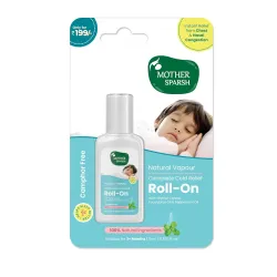 Mother Sparsh Natural Vapour Relief Roll-On for Babies-15ml 